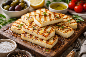 Халуми — сыр для жарки с выразительным вкусом