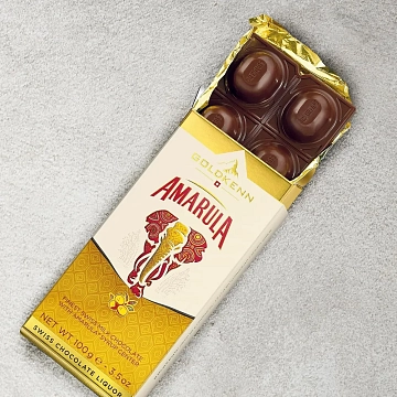 Шоколад молочный с "Амарула" Goldkenn 100г