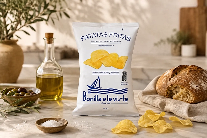 Чипсы картофельные Bonilla a la Vista, 150г, пакет