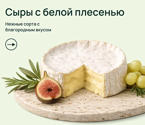 Сыры с белой плесенью