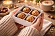 Набор 4 сырных конфет с Брюностом «Larka Chocolates»