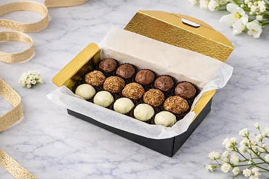 Ассорти из 15 сырных конфет Три сыра «Сырный сомелье»