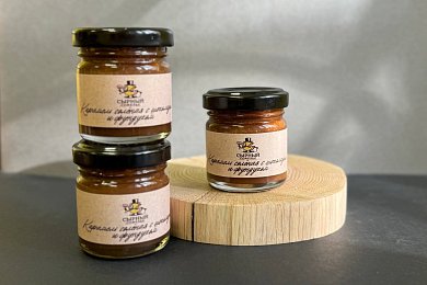 Соленая карамель с шоколадом и фундуком "Сырный сомелье" 40г