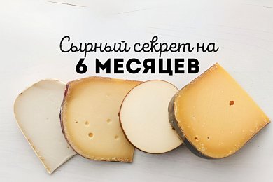 Сырный секрет на 6 месяцев