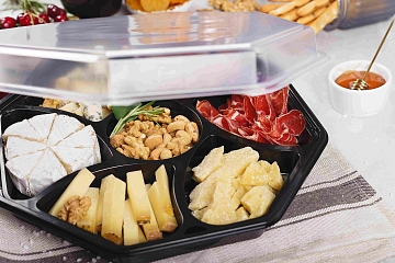 Тарелка «Сырно-мясное ассорти»