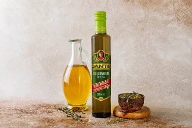 Масло оливковое первого отжима Extra Virgin DANTE TERRE ANTICHE стекло 0,25л