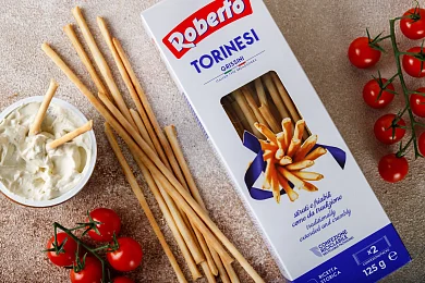 Палочки Хлебные Гриссини Торинези "Roberto" 125г